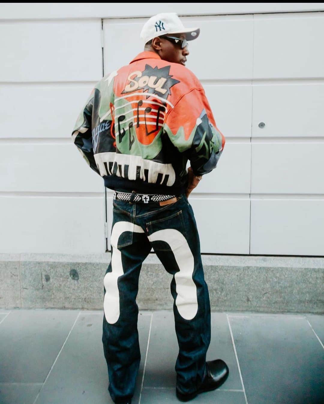 のインスタグラム：「@joeybadass In Classic Marc Buchanan Pelle Pelle ✨」