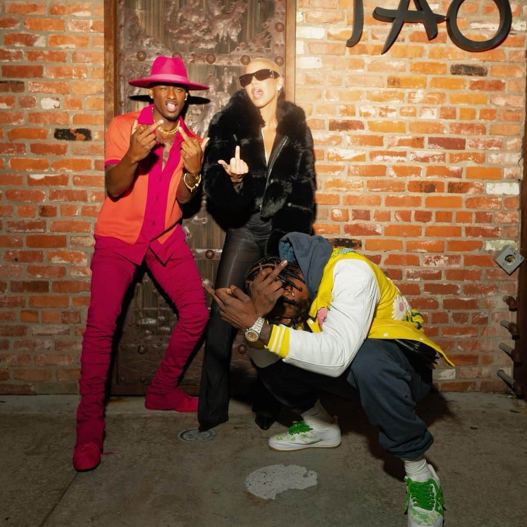 アンバー・ローズのインスタグラム：「Family Reunion 💝 @blameitonkway & @imanshumpert」