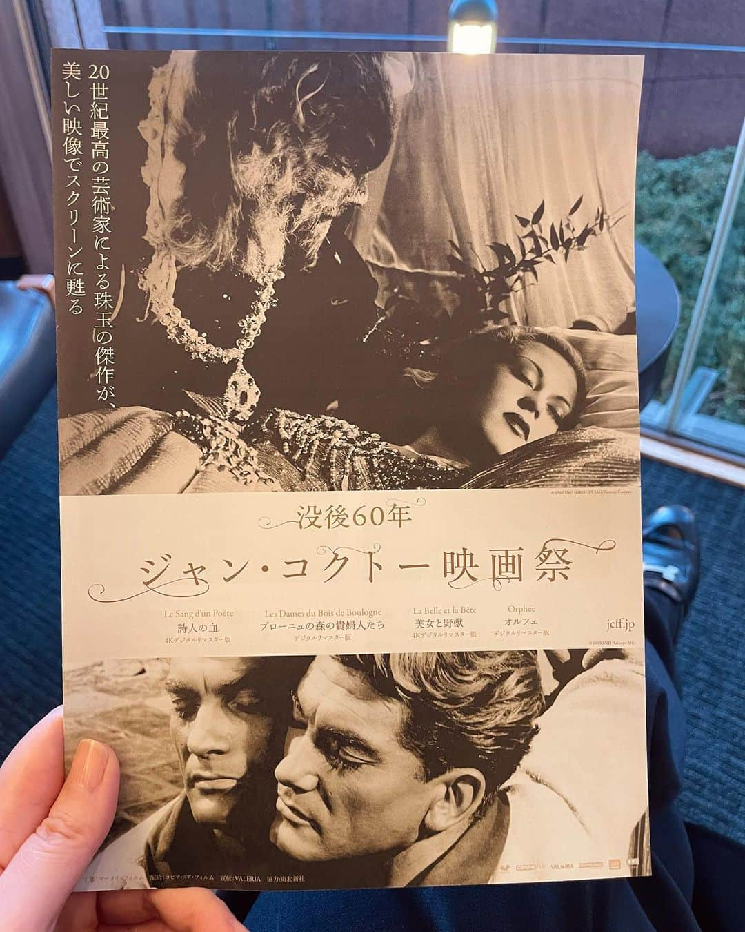 霧島れいかさんのインスタグラム写真 - (霧島れいかInstagram)「スクリーンに蘇る 古い映画たち。 その美しさとパワーに胸が高鳴る🎞❤︎  #film #cinema  #jeancocteau #今年最初の映画」1月19日 19時57分 - reika_kirishima