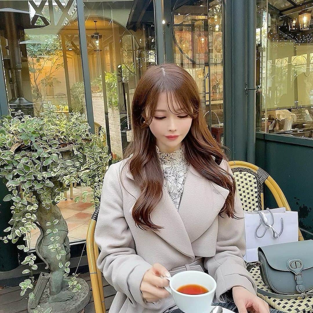 のインスタグラム：「． 🫖💕 #代官山カフェ」