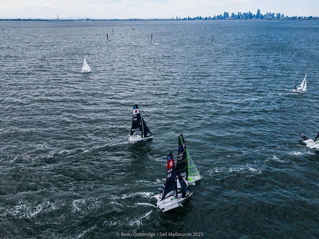 田中美紗樹のインスタグラム：「The first overseas training camp of 2023 is over.  I was able to understand our growing points and lacking points well.  What I need next is clear.  #49erfx #49erfxsailing #jpn586 #sailmelbourne2023」