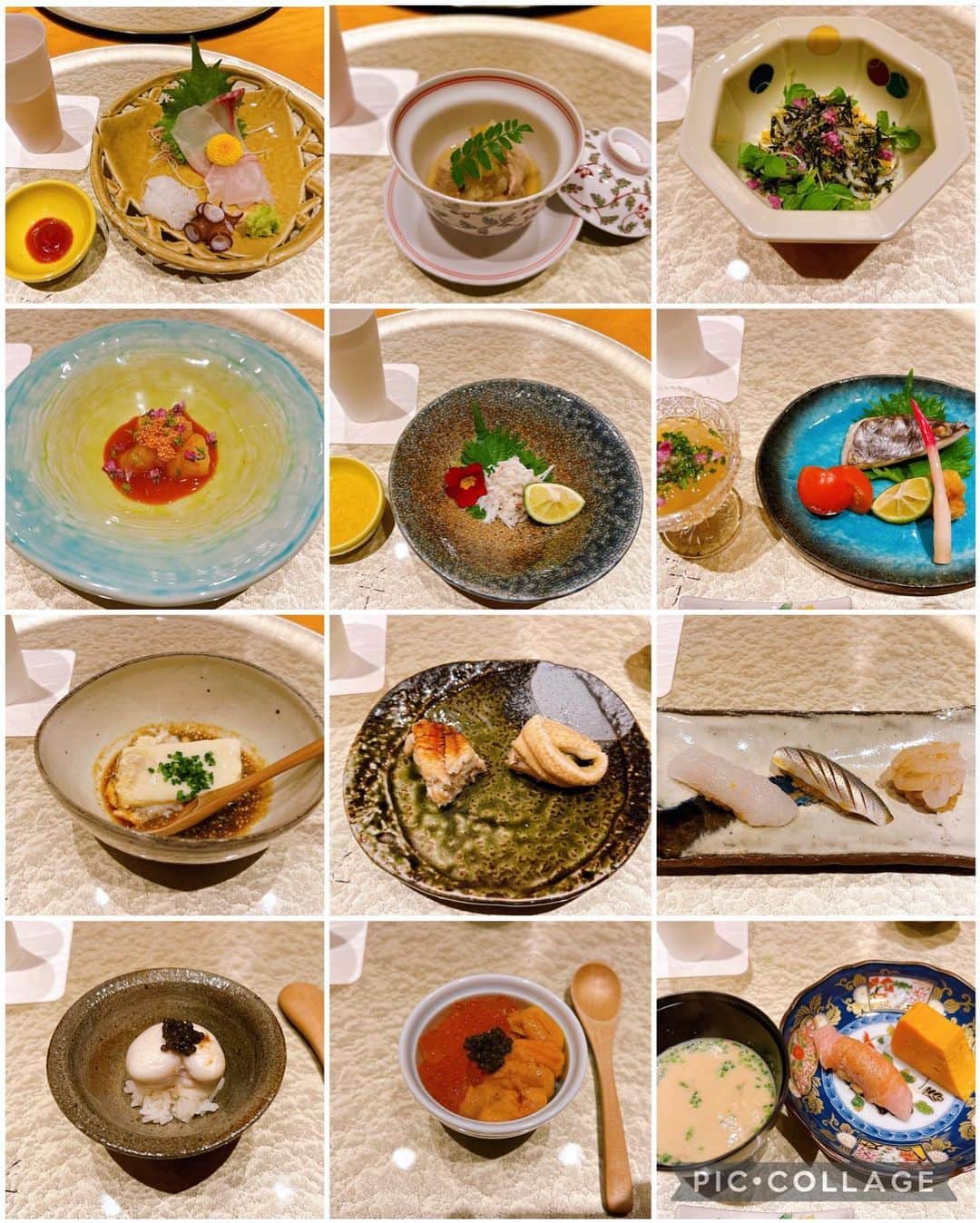 若月雅のインスタグラム：「. 和食・お鮨だいすき( ´ ▽ ` )❤️ 雲丹、のどぐろ、白子がたまんない✨ もちろん日本酒🍶と(^p^) . #大阪グルメ  #北新地　#鮨　#光隆 #gourmet #sushi #osaka  . . 🗺大阪府大阪市北区堂島１-4-24　にしきビル4F 📞06-6342-1668 ⏰月～土、祝前日: 16:00～23:00 💰コースのみ(¥18000〜／1名) . .」