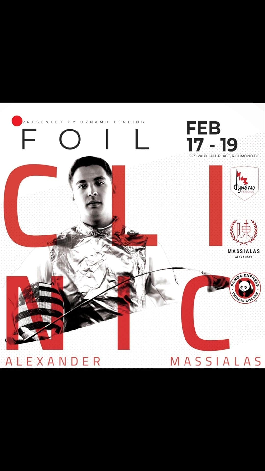 アレクサンダー・マシアラスのインスタグラム：「An exlusive event - Foil Clinic with a three-time olympian and 2023 Paris World Cup Champion - Alexander Massialas!  🤺A three-day camp or a one-day drop-in session packed with activities geared towards building on and advancing your skill level.  📑For details and registration information tap 👉the link in bio!   #fencing #foilfencing #fencingtraining #fencingclinic #foilcinic #alexandermassialas #usafencing #olympian #olympicfencing #fencingcamp #fencingclub #fencinglife #fencingislife #fencingtime #fencingday #escrime #épée #击剑生活 #击剑 #重剑 #fencingtimе #vidadeesgrima #esgrima #esgrimista #espada #fechten #scherma」