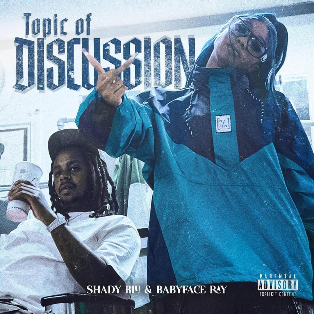 MAN DAYNARDのインスタグラム：「@shadyblu w/ @babyfaceray “Topic Of Discussion” out now!  Keep shinin blu!! Jigg on em! Todays a celebration!!! Proud of you.  Video out in 20 yeeeeeeewwwww  @nonamerecordings shout out to the team! 💙💙💙💙💙  Prod. By @westonwastaken」