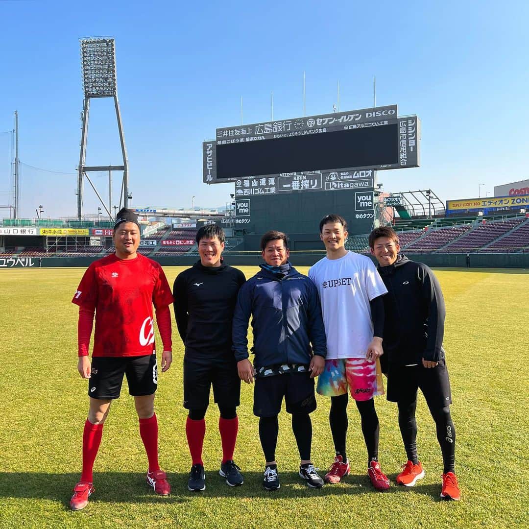 薮田和樹のインスタグラム：「. 今年から1人増えた同級生✊ 全員で頑張る💪」