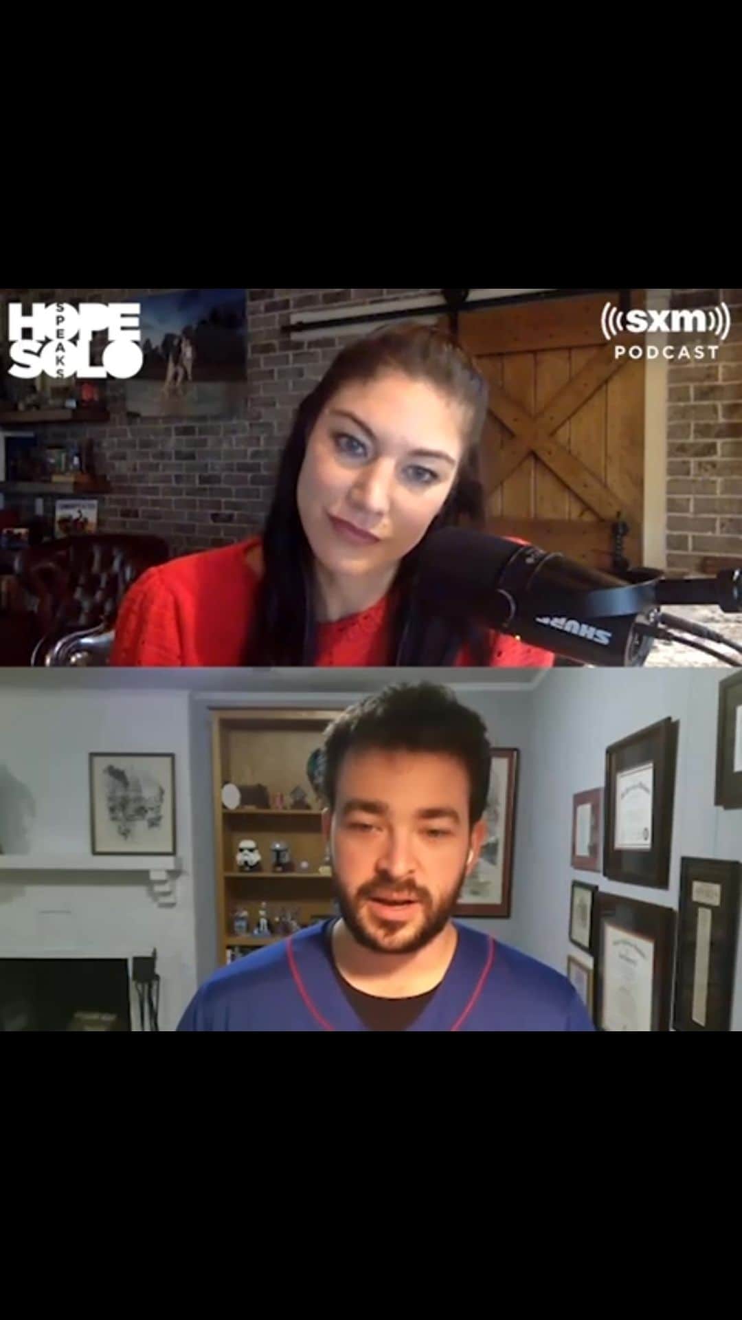 ホープ・ソロのインスタグラム：「New episode of HOPE SOLO SPEAKS! We celebrate the Equal Pay for Team USA Act being signed into law by @POTUS with the fantastic Brian Hess of Sports Fans Coalition! It’s been a long, hard journey but I’m so proud of all the work done by so many people to make American sports more fair and equal. <Link in bio>」