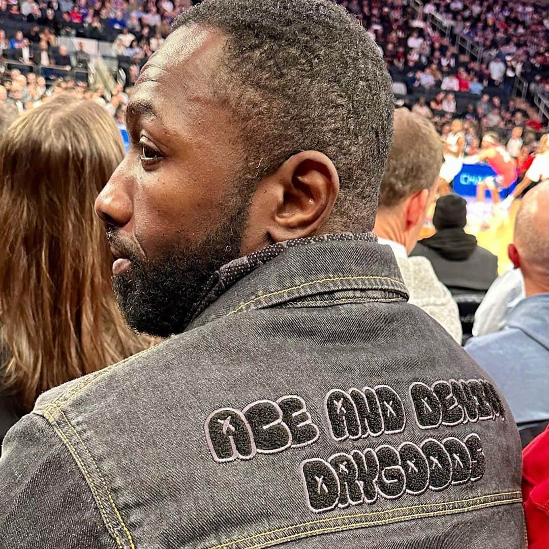 ジェイミー・ヘクターのインスタグラム：「Knicks Game & @ace_n_denim dry goods」
