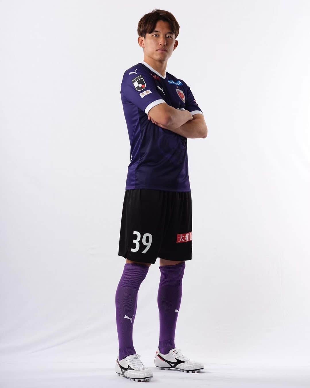 平戸太貴のインスタグラム：「🟣🟣🟣 @kyotosanga_official  #jリーグ #京都サンガFC #39」