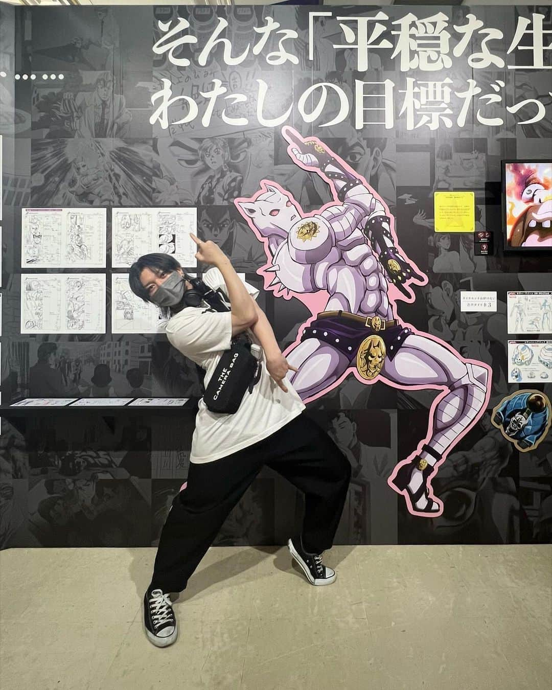 KENSHIN -XTRAP-さんのインスタグラム写真 - (KENSHIN -XTRAP-Instagram)「JoJo's Bizarre Adventure  #ジョジョの奇妙な冒険アニメ10周年記念展 ディ・モールト(非常に)良いぞッ！」1月20日 18時39分 - kenshin_xtrap