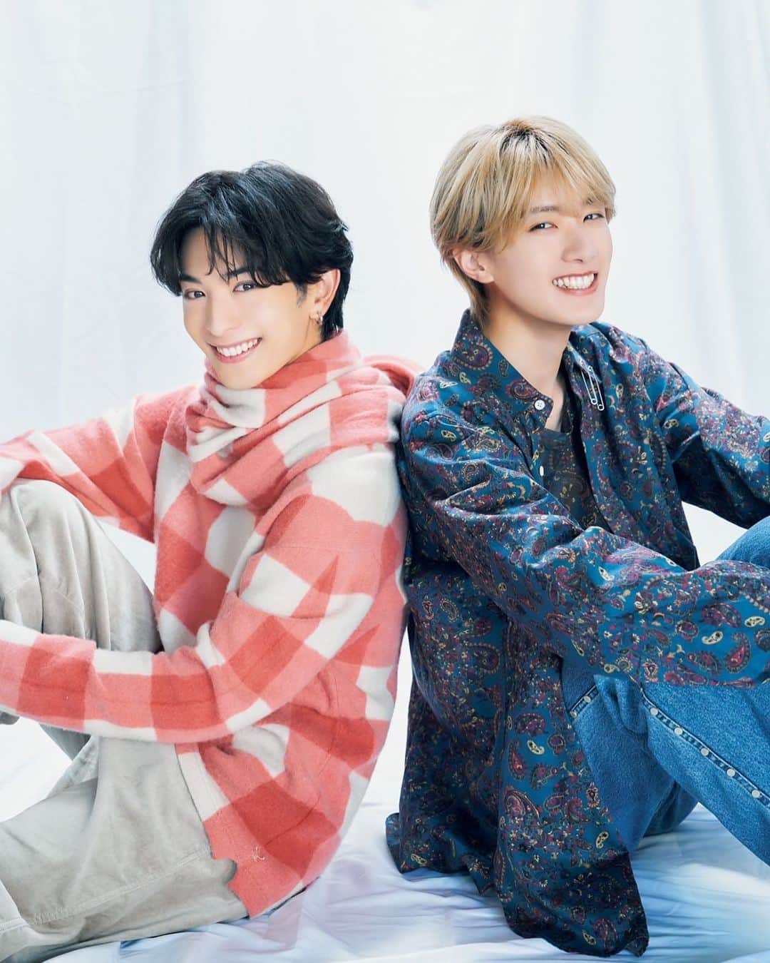 木村慧人のインスタグラム：「かぶおの。 JUNON 3月号.  @junon_jp」