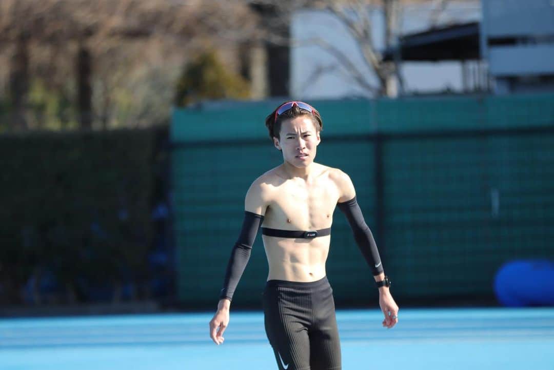 鬼塚翔太のインスタグラム：「. . 今年の"テーマ" 劇的に変わる！ . . #メイクス #メイクス陸上競技部 #社会にワクワクを提供する  #マラソンで世界一になる  #パリオリンピック #上裸いける」