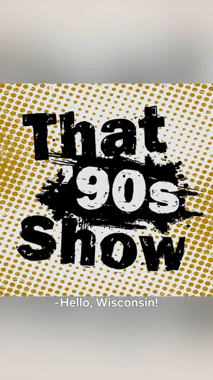 アシュトン・カッチャーのインスタグラム：「Can’t believe it’s been over 20 years since we first stepped into the basement. Excited to relive the nostalgia with the launch of #That90sShow. Now streaming on @netflix!」