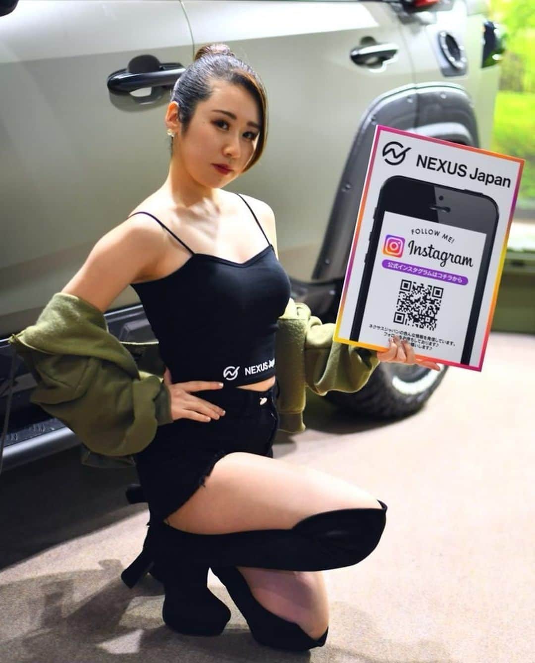 一木みおさんのインスタグラム写真 - (一木みおInstagram)「おはようございます🌞 濃いリップって最近あまりしていなかったなぁ。💄 お仕事行ってきます！  #くるまドットコム #NEXUS #smile  #東京オートサロン2023 #tas2023 #イベントコンパニオン #tokyoautosalon  #被写体 #撮影会 #レースクイーン #tokyoautosalon2023 #モータースポーツ #motersport #model #photooftheday #beauty #instagood #좋아요 #여행스타그램  #cute #sexy #followｍe #follow  #instalike #photooftheday #撮影 #job #感謝 #cool #thankyou」1月21日 7時05分 - mioichiki30