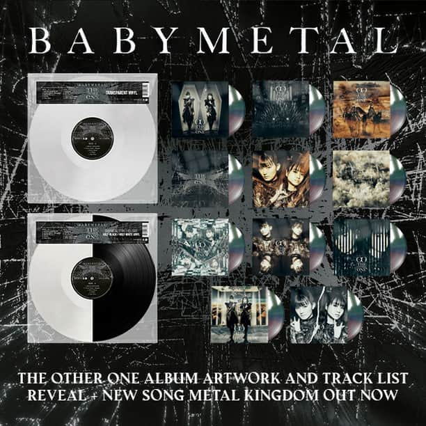 BABYMETALさんのインスタグラム写真 - (BABYMETALInstagram)「Available at BABYMETAL’s official webstore - transparent vinyl as well as webstore exclusive half-black/half-white vinyl and 10 variants of the CD, each with a collectible art card. Check them all out!!  #BABYMETAL  #THEOTHERONE」1月21日 18時00分 - babymetal_official