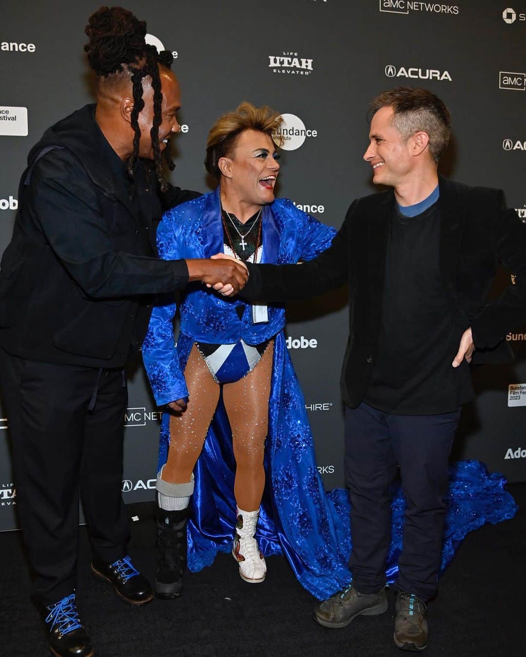ガエル・ガルシア・ベルナルさんのインスタグラム写真 - (ガエル・ガルシア・ベルナルInstagram)「Last night at the World Premiere of #Cassandro at @SundanceOrg 🎥」1月22日 3時18分 - gaelgarciab