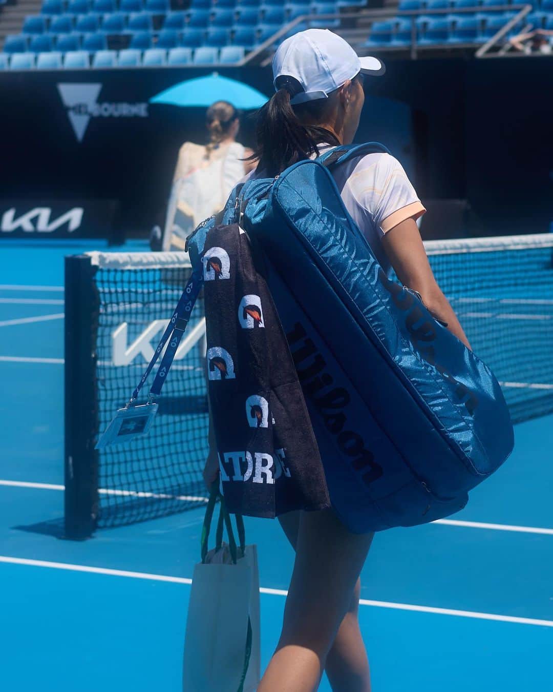 ジャン・シューアイのインスタグラム：「Let’s go next Monday @australianopen」
