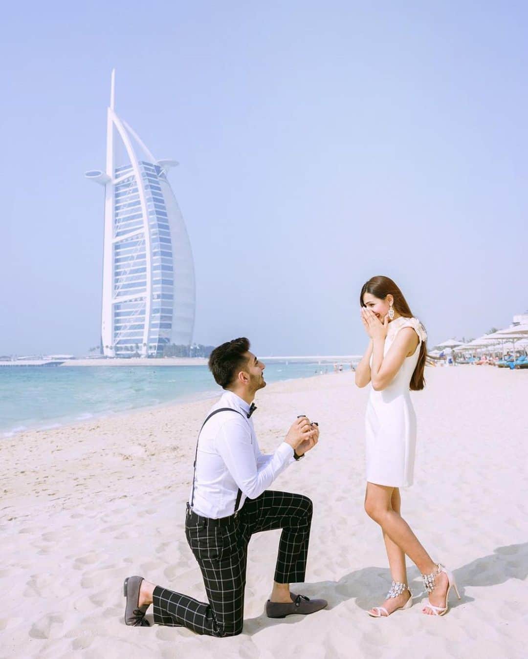 Wedding ?のインスタグラム：「First the proposal ❤️ and then the dream came true! What a lovely wedding from our dear follower @salina1safal . Thanks for sharing these lovely photos with us! ❤️ we wish you both lots of happiness ❤️」