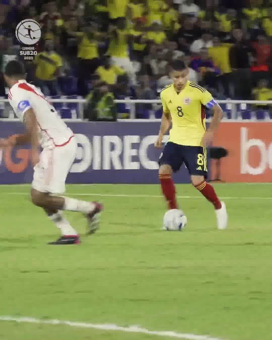 サッカー コロンビア代表チームのインスタグラム：「¡La victoria de @fcfseleccioncol ante @tufpfoficial desde adentro del campo de juego! 🏟️  #CreeEnGrande #AcrediteSempre」