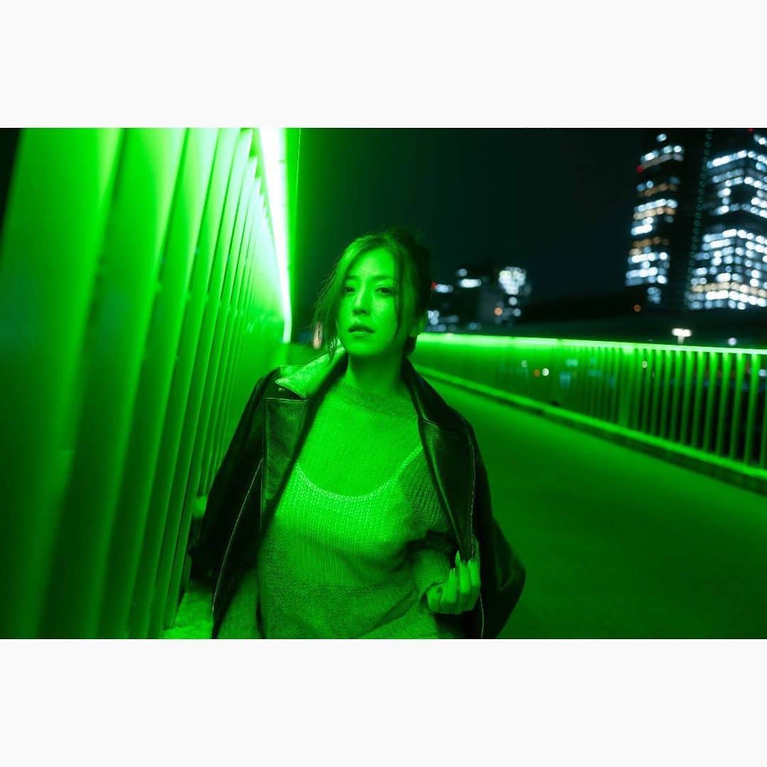 のインスタグラム：「#goodmorning  ・ ・ ・ ・ #night #shooting #portrait #photography #tokyo #japan #cool #girl #木下凛々子」