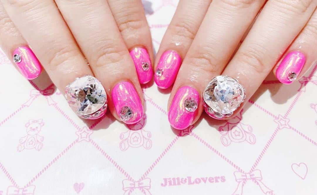 mamijinguさんのインスタグラム写真 - (mamijinguInstagram)「@_cardcaptorsayaka_  いつもありがとう💖  #jillandlovers #nail #nailart #paragel #gelneil#gel #ネイル #ネイルアート #スカルプ」1月22日 9時13分 - mamijingu