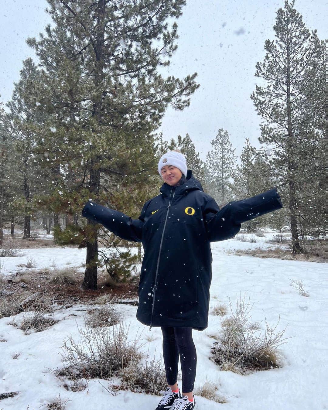 長野未祈さんのインスタグラム写真 - (長野未祈Instagram)「すーっごく久しぶりの雪見れましたー！  寒さに負けずに頑張ります✊🏻☃️❄️  #皆さん体にはお気をつけてお越しください😊🙏🏻」1月22日 9時56分 - minorinagano