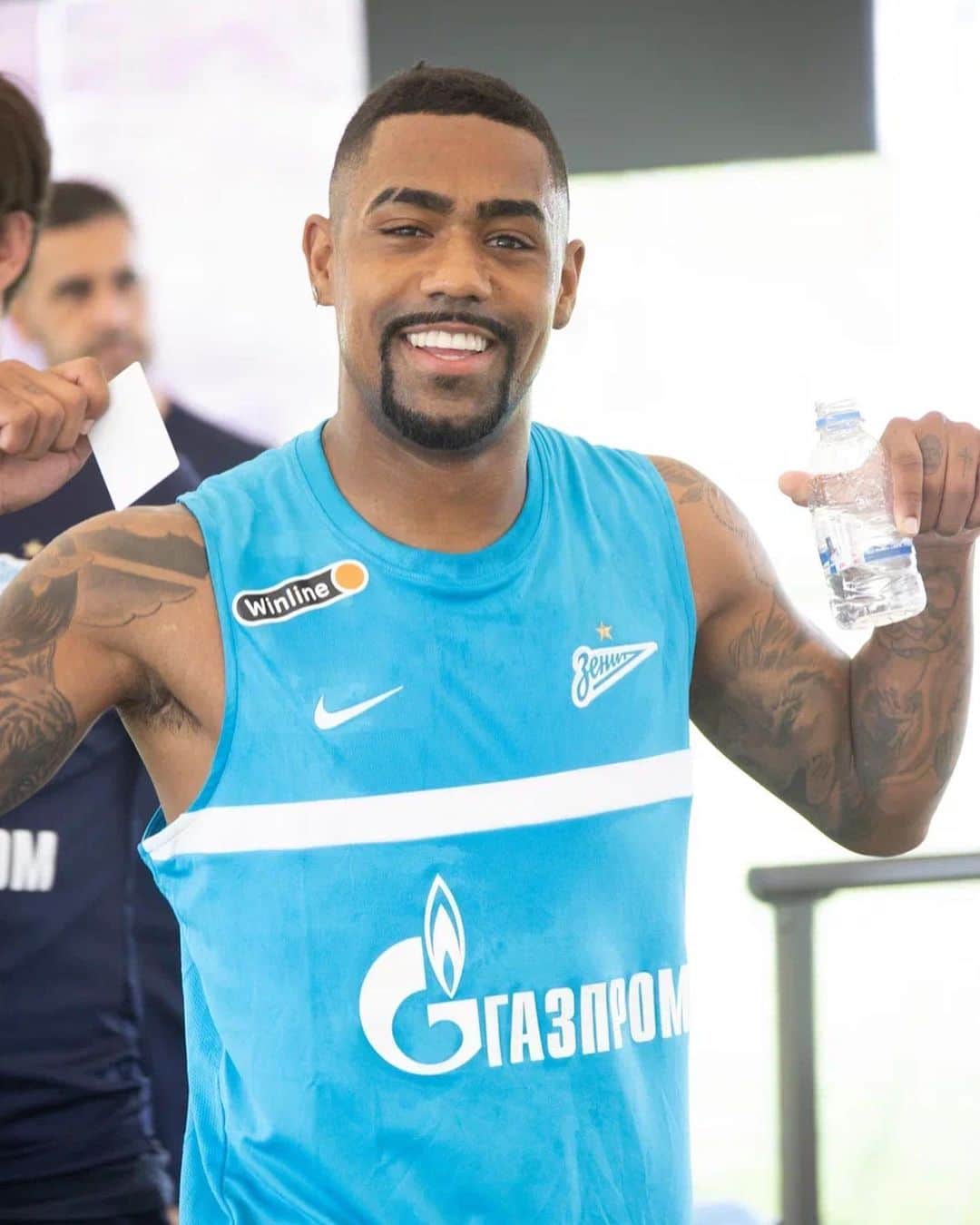 マウコム・フィリペ・シウヴァ・デ・オリヴェイラのインスタグラム：「Pre season 💙🤍🙏🏾🤙🏾👊🏾👏🏾🙌🏾👑Ⓜ️🔟」