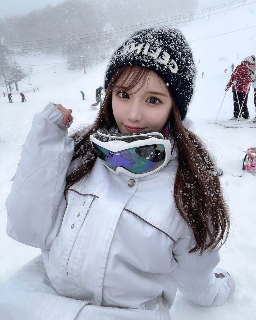 にゃいりんのインスタグラム：「スノボ⛄️」