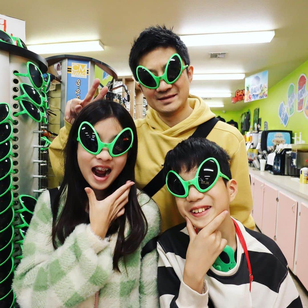 かほせいチャンネルのインスタグラム：「👽👽👽」