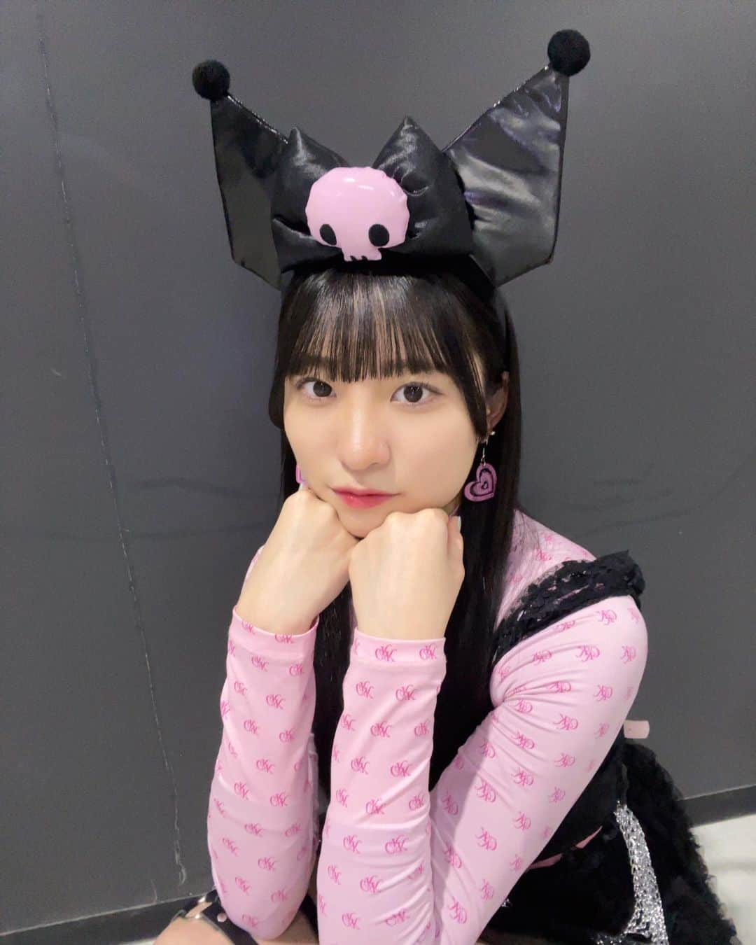 石黒友月のインスタグラム：「🎀🪄💖🖤」
