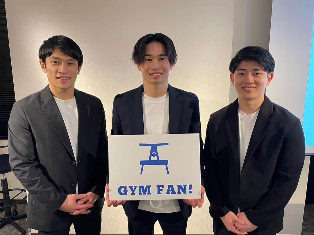 谷川翔のインスタグラム：「GYM FAN！ありがとうございました⤴︎  初めてのファンイベント、楽しかったです❣️  またやりたいね🤤  #GYMFAN で感想つぶやいてほしいです！」