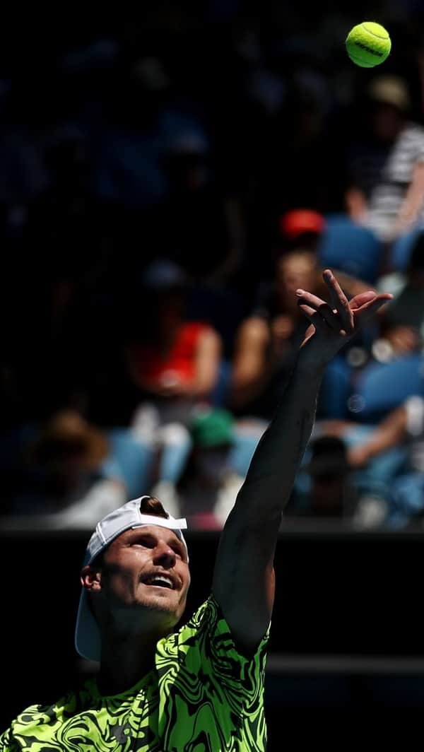 マートン・フチョビッチのインスタグラム：「small recap of my 3 rounds of this year’s @australianopen 🎾 Thanks Melbourne, we keep working 👊🏼」