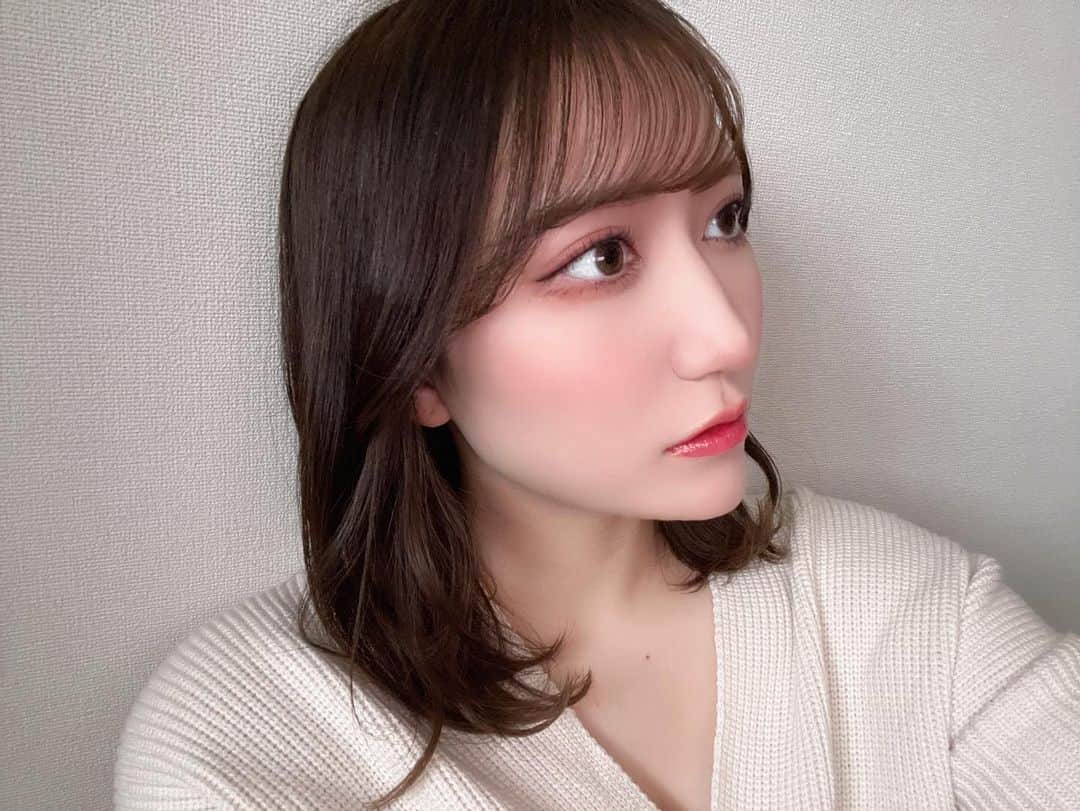 西澤瑠莉奈さんのインスタグラム写真 - (西澤瑠莉奈Instagram)「． ． ネットでよくみる、顔がピンクいメイクしてみた💗 ． 加工入ると色結構飛ぶし 実際鏡でみると見慣れてないからか ちょっとおもしろいんやけど😂 ．」1月23日 15時46分 - rurina_nishizawa