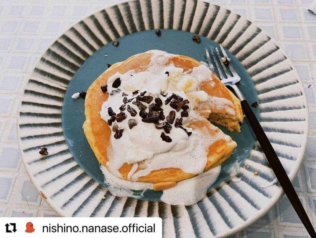 西野七瀬のインスタグラム：「#西野七瀬インスタ投稿 2023/1/23 #Repost @nishino.nanase.official  ・・・ パンケ🥞食べたいなー」