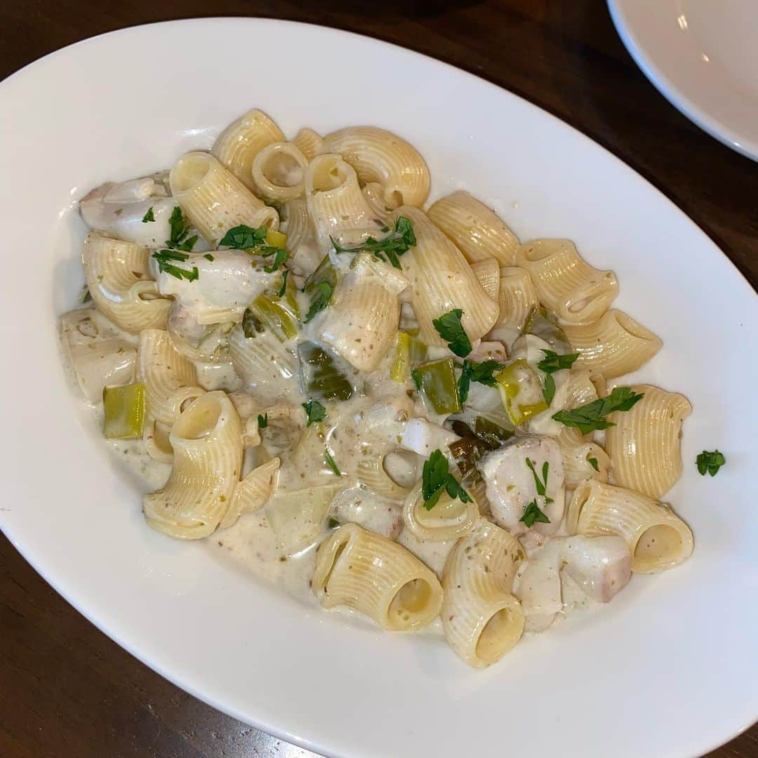 宮本あかりのインスタグラム：「Buon appetito🍝🍕」