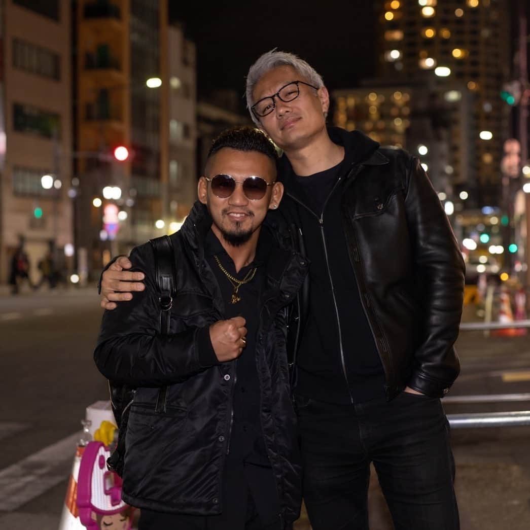 押尾学さんのインスタグラム写真 - (押尾学Instagram)「my dear friend😎👍 #familia #risefromtheashes」1月23日 20時24分 - manabuoshio_official