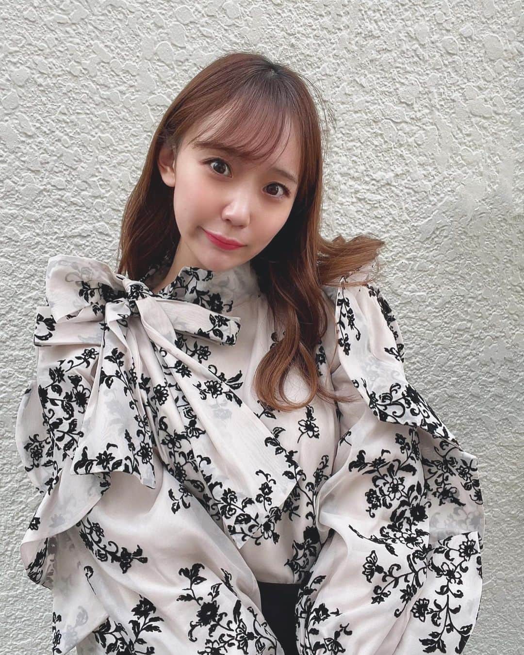 大段舞依のインスタグラム：「⁡ ⁡ ⁡ 少しだけメイク変えた日💄♡ ⁡ ⁡ #メイク #snidel  ⁡」