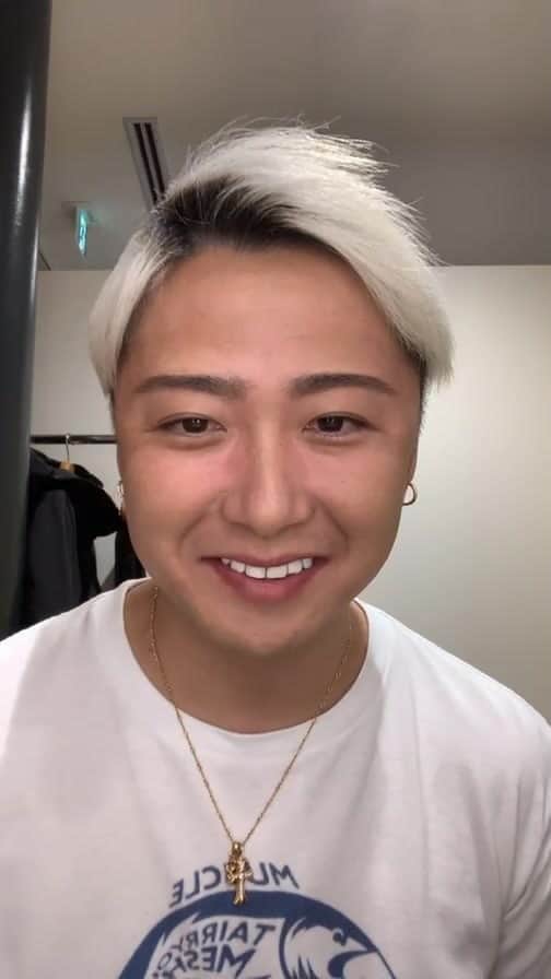 大野雄大のインスタグラム：「マッスル大漁飯配信前配信！！^ ^  #da_ice #大野雄大 #cookpadlive #マッスル大漁飯」