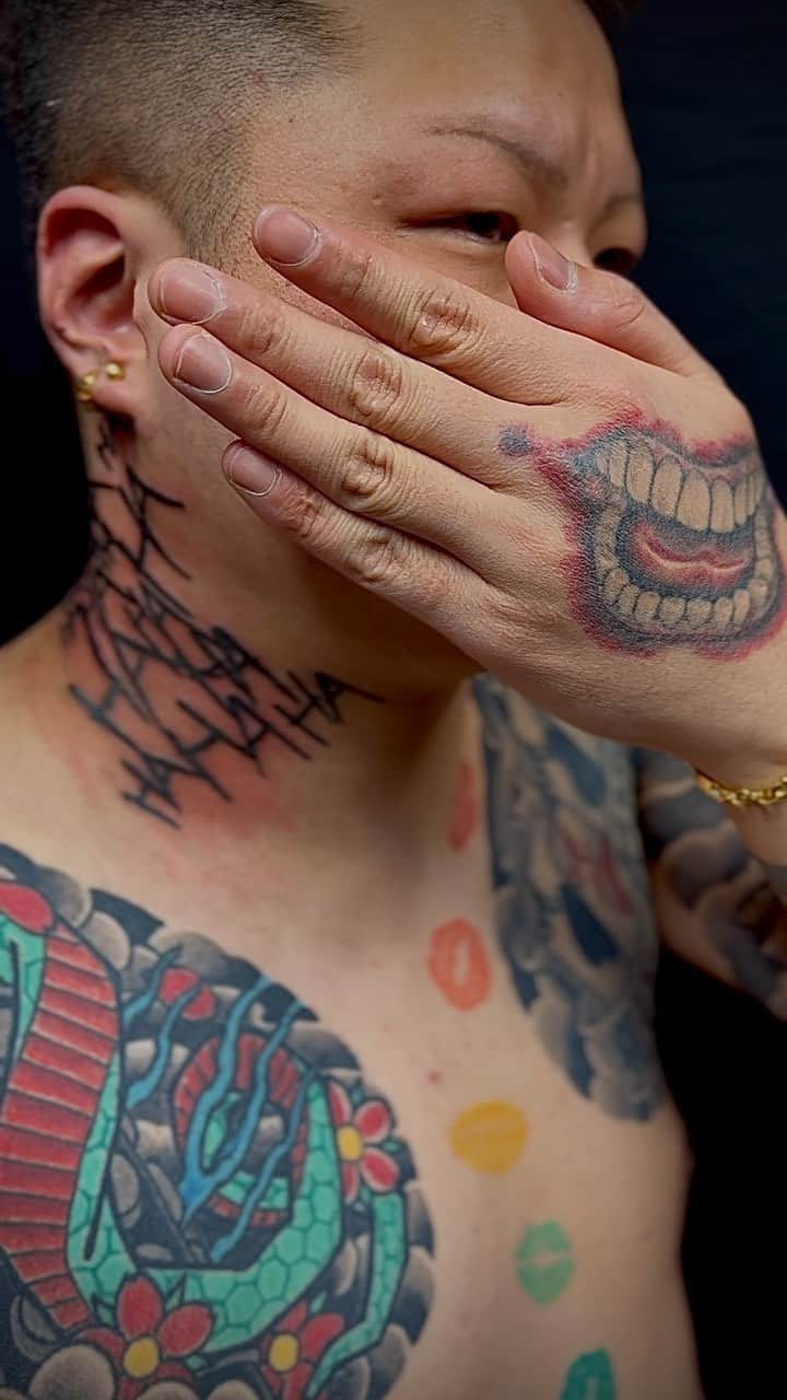 彫たつ刺青師のインスタグラム：「#タトゥー  #tattoo  #刺青  #彫たつ」