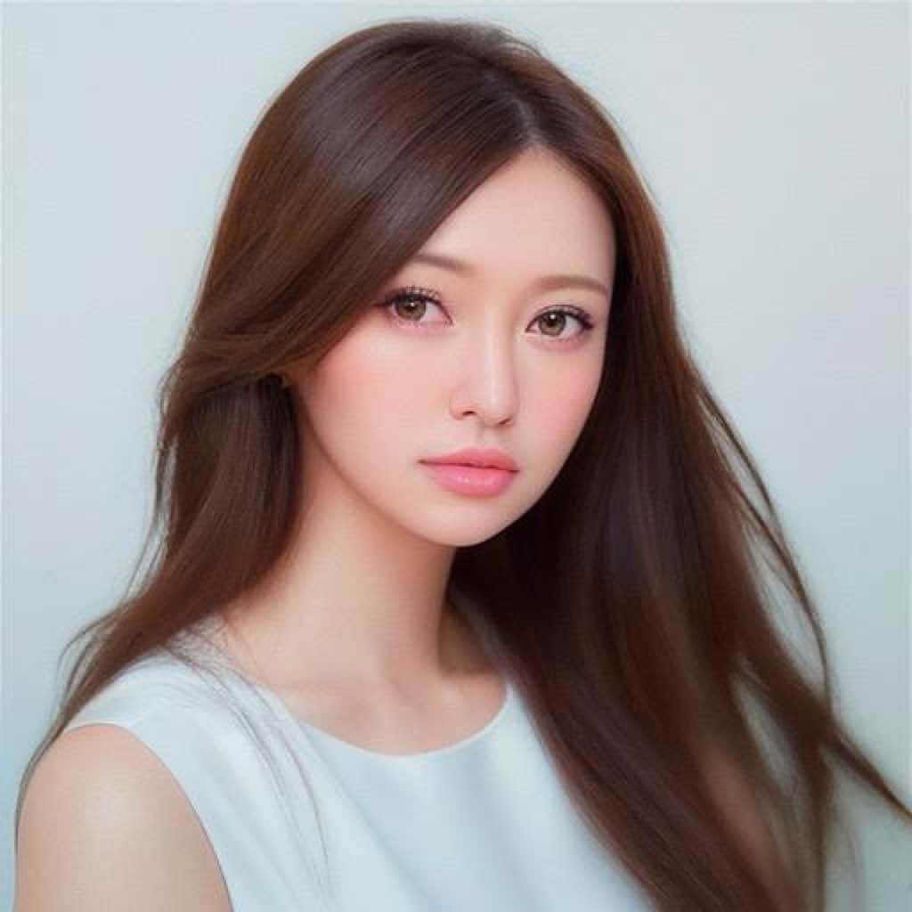 黒澤ゆりかのインスタグラム：「流行りのＡＩアバター😳  やっぱりちょっと基本離れ目なんだな😂笑  何枚目のキャラが好み？？🤍  #aiアバター」