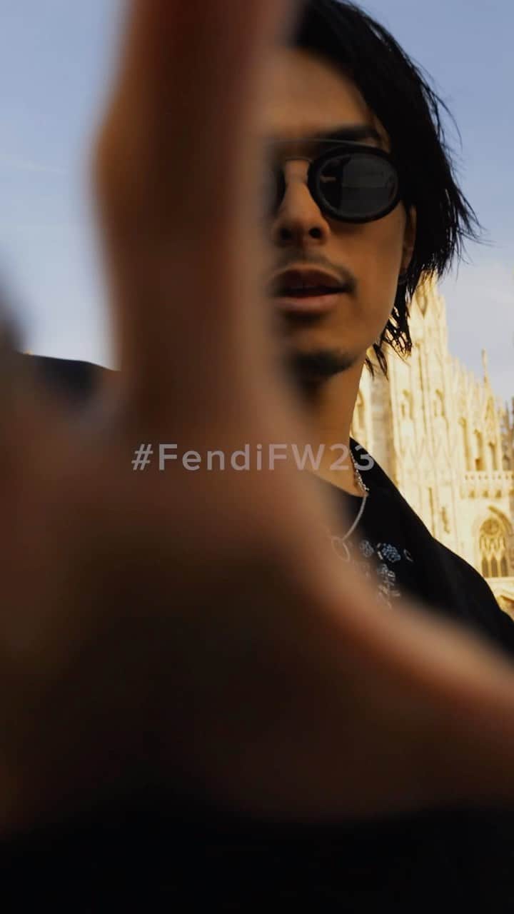 今市隆二のインスタグラム：「#FendiFW23 feat. RYUJI IMAICHI from J SOUL BROTHERS III   #RYUJIIMAICHI @fendi 📷: @karimeltirijuicy」
