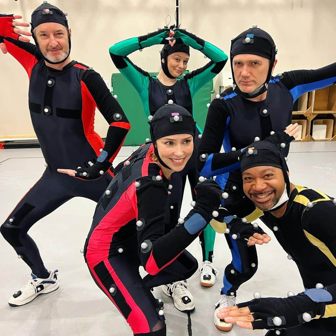 ステファニー・ヨーステンさんのインスタグラム写真 - (ステファニー・ヨーステンInstagram)「Mocap squad assemble! Exciting things in the works. Incredibly grateful for the devotion of everyone involved in this project ☺️ #モーキャップ#motioncapture #soleilgamestudios #110industries #ソレイユ」1月24日 18時26分 - stefaniejoosten