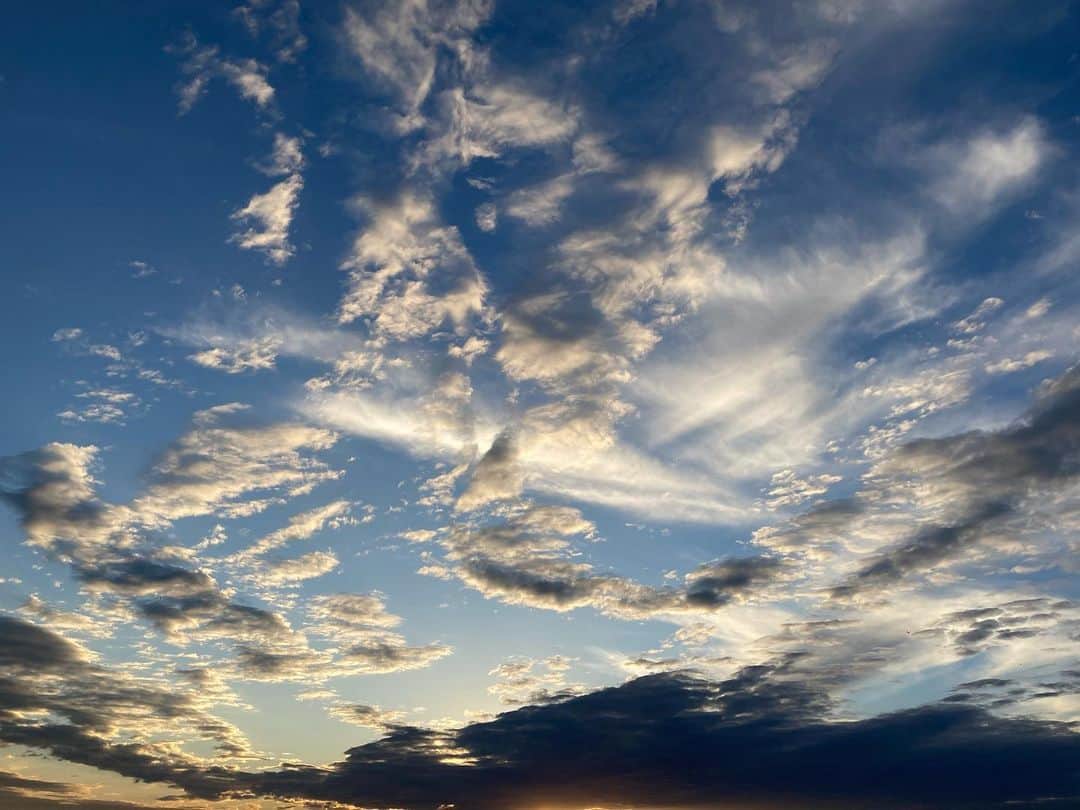 花原あんりさんのインスタグラム写真 - (花原あんりInstagram)「ずーっと見ていられる。 空。 #空 #ねむい  #sky」1月24日 23時13分 - anri_hanahara