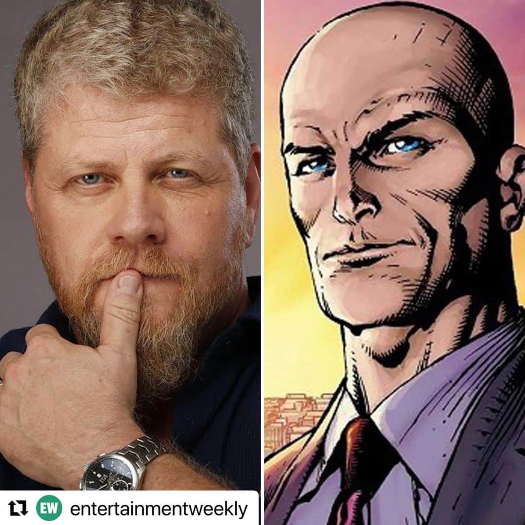 マイケル・カドリッツのインスタグラム：「Here we go !! 👊👊….. @cwsupermanandlois #lexluthor」