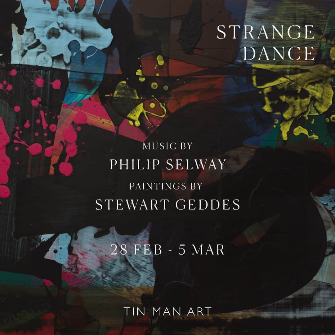 Radioheadさんのインスタグラム写真 - (RadioheadInstagram)「To celebrate the release of @PhilipSelway's third solo album Strange Dance and in collaboration with painter @stewart.geddes an exhibit of their work will take place @cromwellplace from 1st-5th March Entry is free - link in bio for tickets」2月23日 2時19分 - radiohead