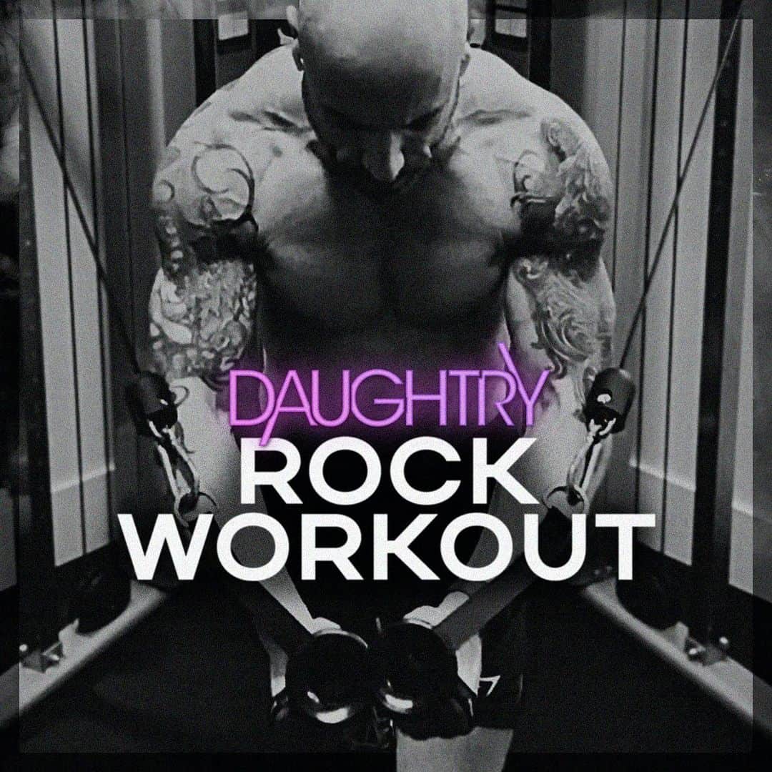 クリス・ドートリーのインスタグラム：「Get ready for the fight, get ready for war  You get out what you put in, and it’s NEVER easy.  Rock your next workout with this playlist and let us know what you think!!  LINK IN BIO 💪 or: daughtry.lnk.to/WorkOut  #chrisdaughtry #playlist #fitness #strengthtraining #strengthandconditioning #dyel」