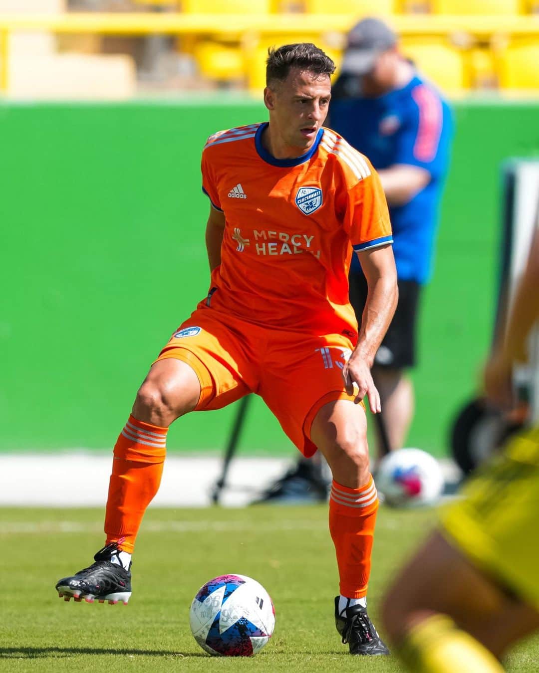 サンティアゴ・アリアスのインスタグラム：「Pretemporada 2023 ✅⚽️ @fccincinnati #preseason 💪🏼👏🏼」