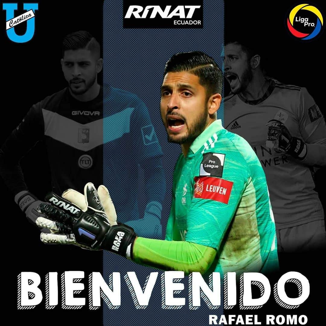 ラファエル・ロモさんのインスタグラム写真 - (ラファエル・ロモInstagram)「Bienvenido a #Ecuador @rafaromo1 🧤La Familia @rinat_ecuador presenta al nuevo #Cancerbero del trencito azul @ucatolicaec 🥅 !Éxitos Rafa! ⚽️  #cancerberorinat #guantesdearquero #universidadcatolica #trencitoazul #catolica #futbol #futbolecuador #quito #arquerorinat #rinat #rinatoficial #gloves #goalkeeper #rafaromo #rafaelromo」2月19日 9時20分 - rafaromo1