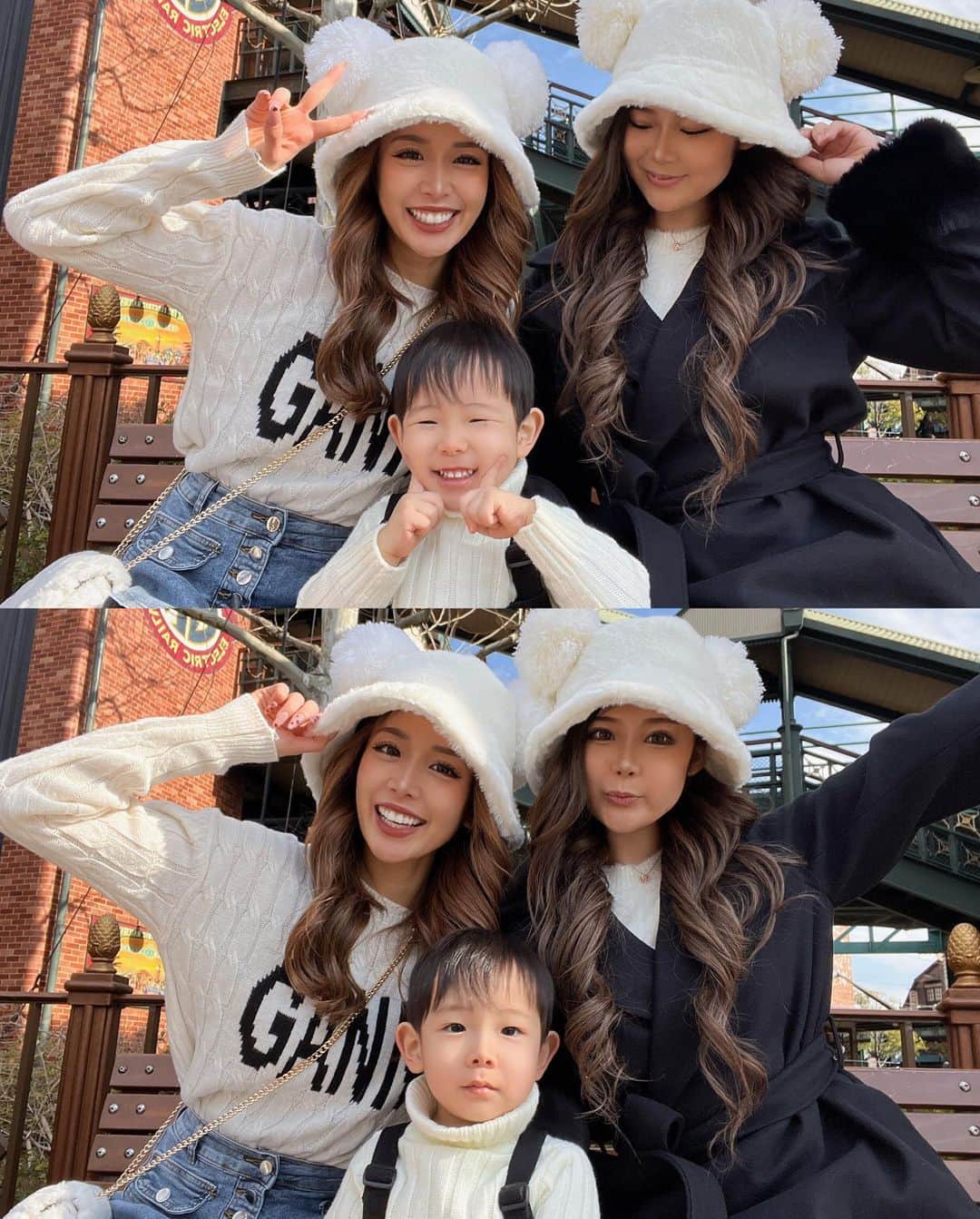 田村月光（ツッキー）さんのインスタグラム写真 - (田村月光（ツッキー）Instagram)「ニット1枚でディズニー行けるの最高🌏💜 チケットプレゼントしてくれたッ🫶🏻 𝐍𝐨𝐚は私の彼氏😂‪‪𐤔𐤔‬‪𐤔‪‪𐤔𐤔‬‪𐤔」2月19日 19時52分 - tsu02ki