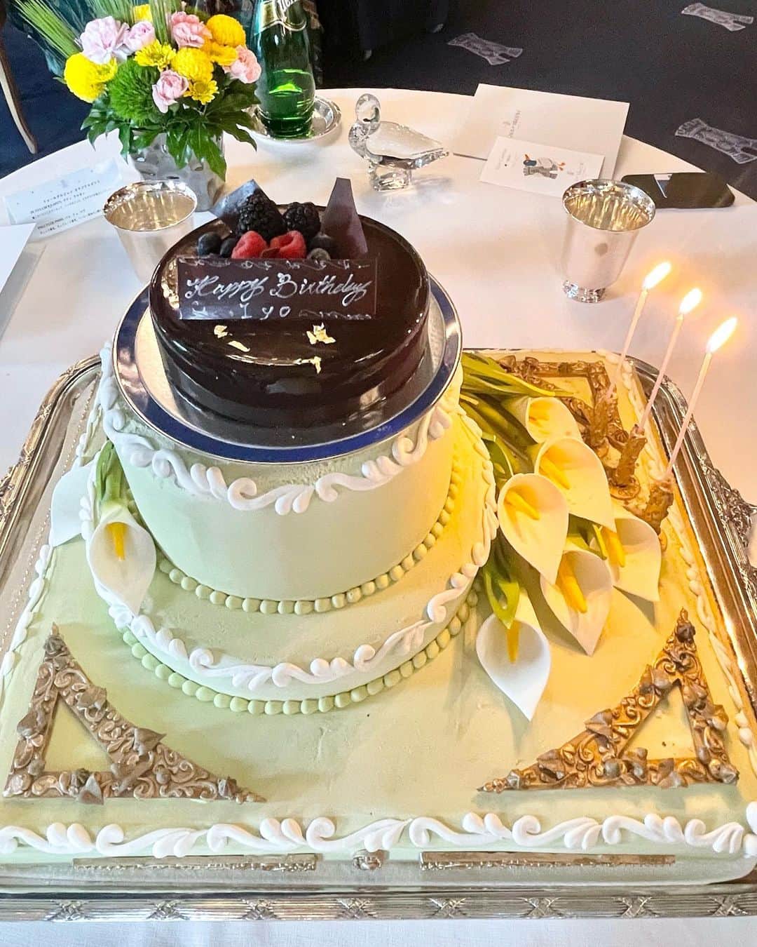 曲渕伊代さんのインスタグラム写真 - (曲渕伊代Instagram)「🦆 ケーキがかわいすぎるので記念に載せておく🤍  #tourdargent #tourdargenttokyo」2月19日 19時55分 - iyo_m2f