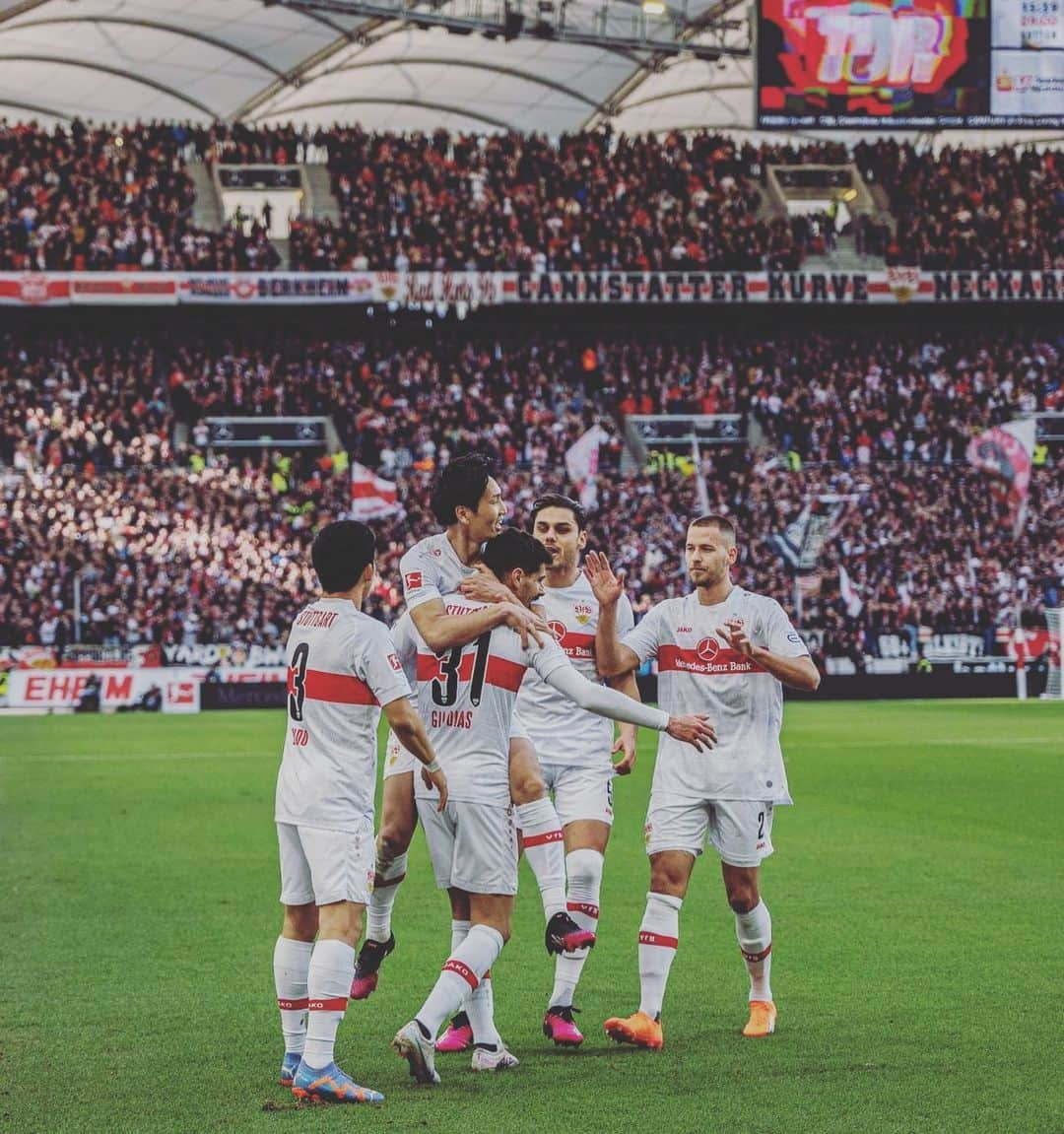 原口元気さんのインスタグラム写真 - (原口元気Instagram)「Ich bin sehr glücklich ,Mein erster Erfolg beim @vfb  Vielen Dank für eure Unterstützung」2月19日 20時31分 - haraguchi_genki_official